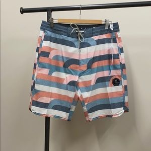 Vissla wave stripe boardie